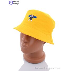 Фотография Панамка Лето 001-3 yellow (2 шт. р.сетка ) "Reluna Group" недорого оптом от прямого поставщика