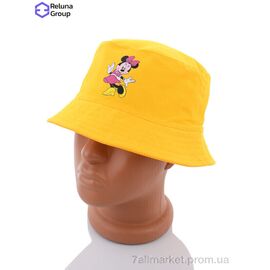 Фотография Панамка Лето 001-12 yellow (2 шт. р.сетка ) "Reluna Group" недорого оптом от прямого поставщика