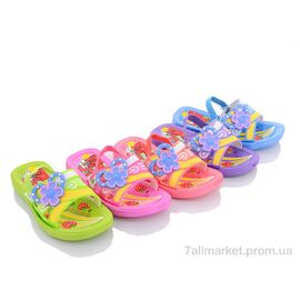 Фотография Босоножки детские летние Лето 3233-1F mix (36 пар р.24-29) "Sydney" недорого оптом от прямого поставщика