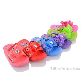 Фотография Босоножки детские летние Лето 015-1C mix (36 пар р.24-29) "Sydney" недорого оптом от прямого поставщика