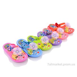 Фотография Босоножки детские летние Лето 3037-2N mix (36 пар р.24-29) "Sydney" недорого оптом от прямого поставщика