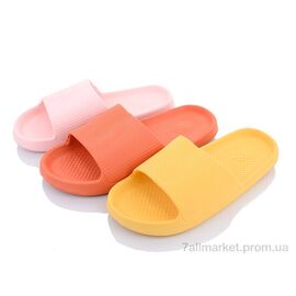 Шльопанці жіночі полегшені Літо 323 mix (10 пар р.36-41) "Toptop.ua" недорого оптом від прямого постачальника