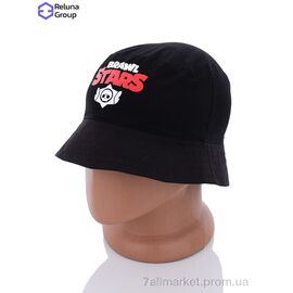 Панамка Літо KC001-4 black (5 шт. р.сіткаOne size) "Reluna Group" недорого оптом від прямого постачальника