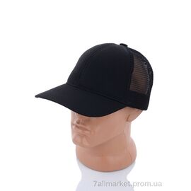 Кепка для чоловіків Літо Кепка сітка чорний (3 шт. р.сіткаOne size) "VIOLA" недорого оптом від прямого постачальника