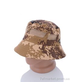 Фотография Панама мужская Лето Панама-2 сітка brown (3 шт. р.сетка 57-59) "KUINH" недорого оптом от прямого поставщика