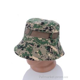 Фотография Панама мужская Лето Панама-8 сітка green (3 шт. р.сетка 57-59) "KUINH" недорого оптом от прямого поставщика