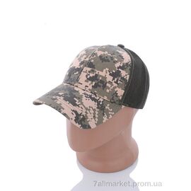 Фотография Кепка для мужчин Лето PM001-2 green (3 шт. р.сетка 57-59) "KUINH" недорого оптом от прямого поставщика