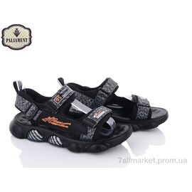 Фотография Сандалии детские летние Лето A25-5A (6 пар р.37-42) "PALIAMENT" недорого оптом от прямого поставщика