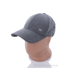 Фотография Кепка для мужчин Лето NB03-1 grey (3 шт. р.сетка 56-59) "KUINH" недорого оптом от прямого поставщика