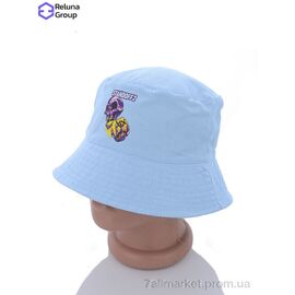 Фотография Панамка Лето KS008-13 l.blue (2 шт. р.сетка ) "Reluna Group" недорого оптом от прямого поставщика