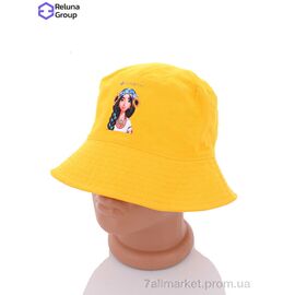 Фотография Панамка Лето WT001-6 yellow (2 шт. р.сетка ) "Reluna Group" недорого оптом от прямого поставщика