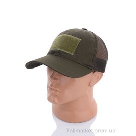 Кепка для чоловіків Літо Бейсболка з липучкою зелений (3 шт. р.сітка) "VIOLA" недорого оптом від прямого постачальника