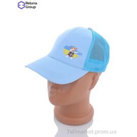 Фотография Кепка детская Лето WQ011-1 l.blue (2 шт. р.сетка ) "Reluna Group" недорого оптом от прямого поставщика