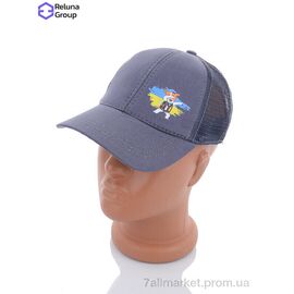 Фотография Кепка детская Лето WQ011-2 grey (2 шт. р.сетка ) "Reluna Group" недорого оптом от прямого поставщика