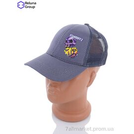 Фотография Кепка детская Лето WQ012-2 grey (2 шт. р.сетка ) "Reluna Group" недорого оптом от прямого поставщика