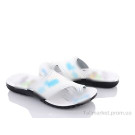 Шльопанці чоловічі пляжні Літо A003-7 (6 пар р.40-45) "DeMur" недорого оптом від прямого постачальника