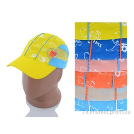 Фотография Кепка детская Лето WF002 mix (5 шт. р.сетка 52-54) "KUINH" недорого оптом от прямого поставщика