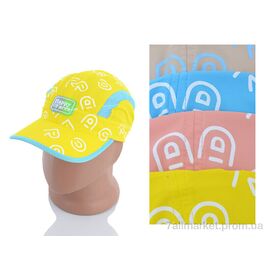 Кепка дитяча Літо WF003 mix (5 шт. р.сітка52-54) "KUINH" недорого оптом від прямого постачальника