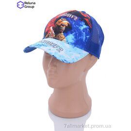 Фотография Кепка детская Лето TD001-1 blue (3 шт. р.сетка ) "Reluna Group" недорого оптом от прямого поставщика