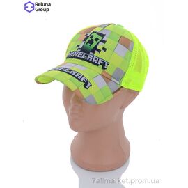 Фотография Кепка детская Лето TD001-4 green (3 шт. р.сетка ) "Reluna Group" недорого оптом от прямого поставщика