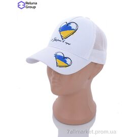 Фотография Кепка детская Лето TD001-6 white (3 шт. р.сетка ) "Reluna Group" недорого оптом от прямого поставщика