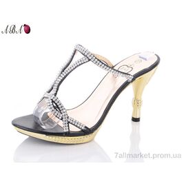 Шльопанці жіночі полегшені Літо B424 (6 пар р.36-40) "Aba" недорого оптом від прямого постачальника