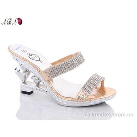 Шльопанці жіночі полегшені Літо B421 (6 пар р.36-40) "Aba" недорого оптом від прямого постачальника