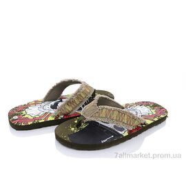 Шльопанці чоловічі пляжні Літо 2124 (6 пар р.40-43) "КалориЯ" недорого оптом від прямого постачальника