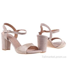 Босоніжки жіночі літні Літо Prime 152385 бежевий (8 пар р.36-41) "Prime-Opt" недорого оптом від прямого постачальника