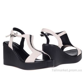 Босоніжки жіночі літні Літо Prime 152713 бежевий (8 пар р.36-41) "Prime-Opt" недорого оптом від прямого постачальника