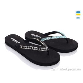 Фотография Шлепки женские облегченные Лето B982 mix (24 пар р.36-41) "Цветик" недорого оптом от прямого поставщика