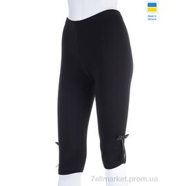 Фотография Бриджи женские Лето Бриджі атлас бант чорний норма (4 шт. р.сетка 44-50) "VIOLA" недорого оптом от прямого поставщика