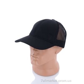 Кепка для чоловіків Літо Кепка сітка з вишивкою чорна (3 шт. р.сіткаOne size) "VIOLA" недорого оптом від прямого постачальника