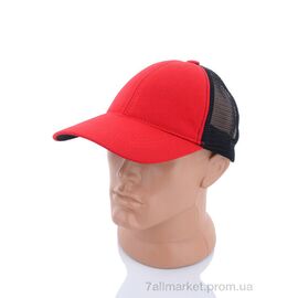 Кепка для чоловіків Літо Кепка сітка червоний (3 шт. р.сіткаOne size) "VIOLA" недорого оптом від прямого постачальника