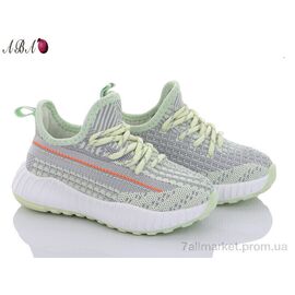 Кросівки дитячі модні Літо 1ABA87 green (10 пар р.26-30) "Aba" недорого оптом від прямого постачальника