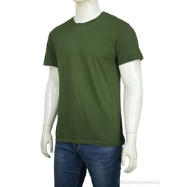 Футболка чоловіча Літо Футболка Х/Б 004-5 green (5 шт. р.сітка46-54) "Banko" недорого оптом від прямого постачальника