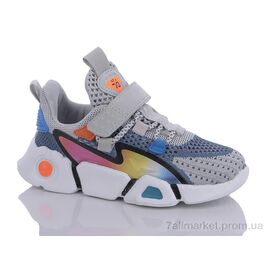 Фотография Кроссовки детские модные Лето B55-6A (8 пар р.27-32) "Xifa kids" недорого оптом от прямого поставщика