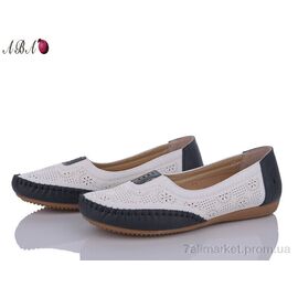 Мокасини жіночі демісезонні Літо A0ABA5 (8 пар р.37-42) "Aba" недорого оптом від прямого постачальника