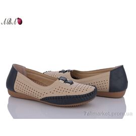 Мокасини жіночі демісезонні Літо A0ABA7 (8 пар р.37-42) "Aba" недорого оптом від прямого постачальника