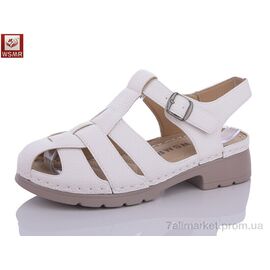 Босоніжки жіночі літні Літо 2312-2 (8 пар р.36-41) "WSMR" недорого оптом від прямого постачальника