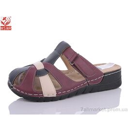 Шльопанці жіночі полегшені Літо 318-5 (8 пар р.36-41) "WSMR" недорого оптом від прямого постачальника