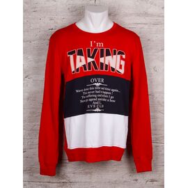 Фотография Батник мужской 463 red р.M-2XL "Mitat" недорого оптом от прямого поставщика