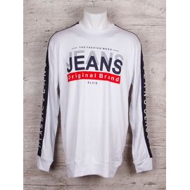 Батник чоловічий 497 white р.M-2XL "Mitat" недорого оптом від прямого постачальника