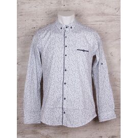 Фотография Рубашка мужская R05 white р.M-3XL "Mitat" недорого оптом от прямого поставщика