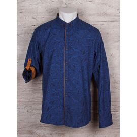 Фотография Рубашка мужская R08 d.blue р.M-3XL "Mitat" недорого оптом от прямого поставщика