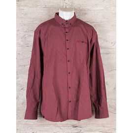 Сорочка чоловіча R33 wine р.4XL-6XL "Mitat" недорого оптом від прямого постачальника