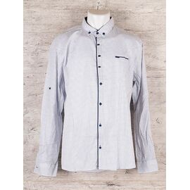 Сорочка чоловіча R35 white р.4XL-6XL "Mitat" недорого оптом від прямого постачальника