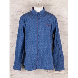 Сорочка чоловіча R36 blue р.4XL-6XL "Mitat" недорого оптом від прямого постачальника