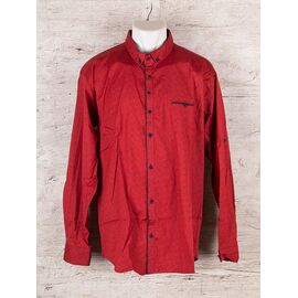 Сорочка чоловіча R38 red р.4XL-6XL "Mitat" недорого оптом від прямого постачальника
