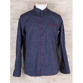 Сорочка чоловіча R55 navy р.M-2XL "Mitat" недорого оптом від прямого постачальника